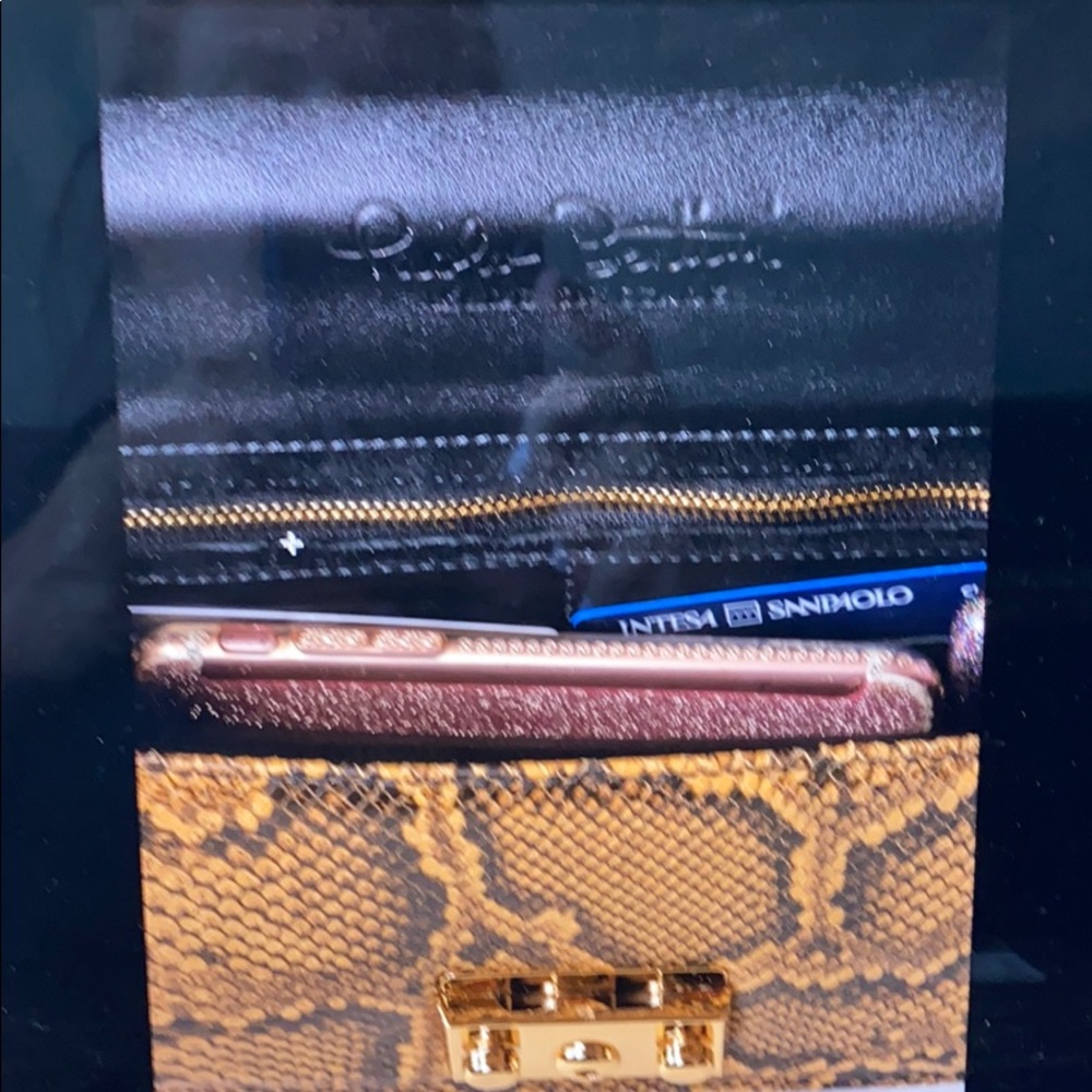 Paolo Bentini Python Handbag Made In Italy - Picture 5 of 5